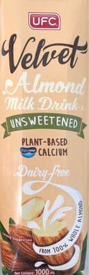 UFC Velvet Almond Milk Drink Unsweetened