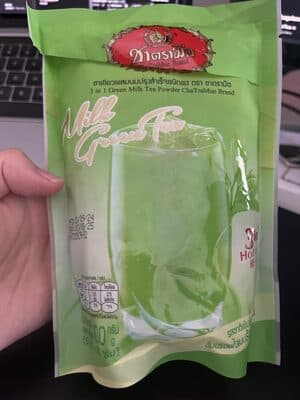Cha Tra Mue 3 in 1green Milk Tea Powder