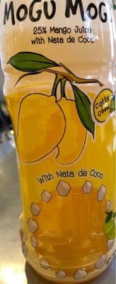 Mogu 25% Mango Juice with Nata de Coco