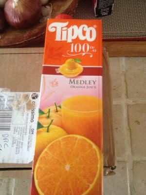 Tipco 100% Juice Orange
