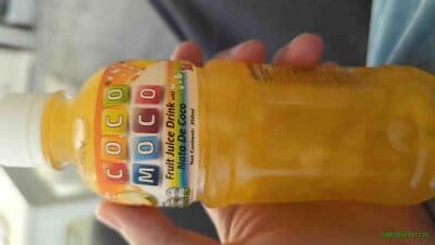 Cocomoco Mango Juice with "nata de Coco"