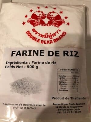 Double BEAR Brand Farine de Riz