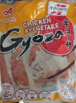 Ajinomoto Gyozas de Pollo Y Verduras