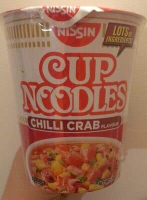 Nissin Cup Noodles Chilli Crab Flavour