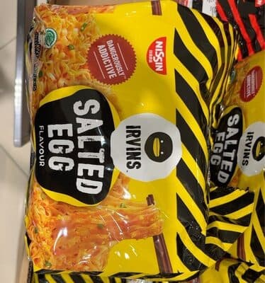 Nissin Salted Egg Flavour