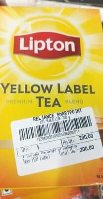 Lipton Yellow Label Tea Bags