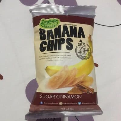 Everything Banana Chips Sugar Cinnamon