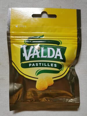 Valda Pastilles Lemon Menthol