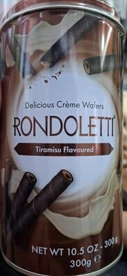 Seasonal Supplies Rondoletti Cafe Style Cream Wafers