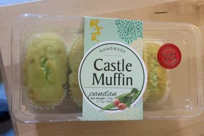 Castle Muffin Pandan