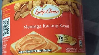 Lady's Choice Super Chunk Peanut Butter (Coarse)