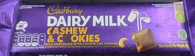 Cadbury Dairy Milk Cashew and Cookies