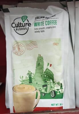 Cultured Blend Italian Creamy White Coffee