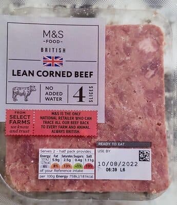 M&S Food Lean Corned Beef