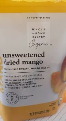 Shoprite Unsweetened Dried Mango