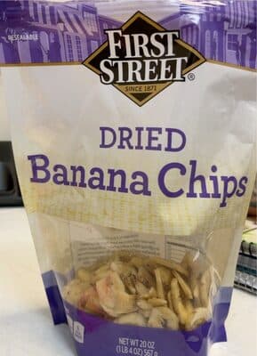 First Street Dried Banana Chips