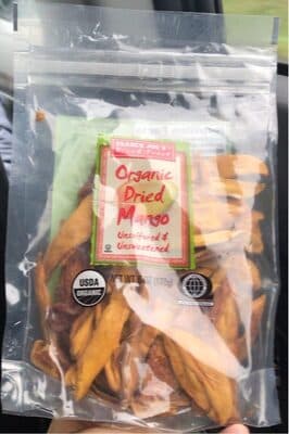 Trader Joe's Organic Dried Mango