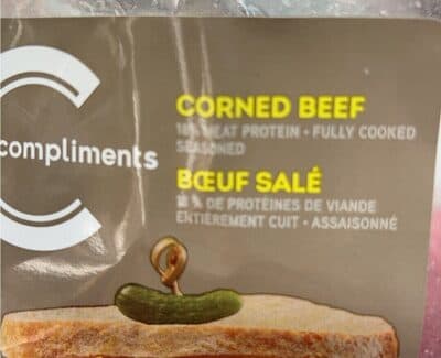 Compliments Corned Beef