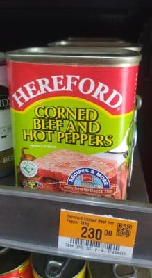 Corned Beef & Hot Peppers