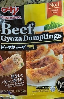 Ajinomoto Beef Gyoza Dumplings