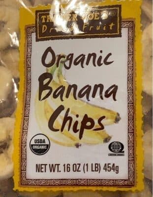 Trader Joes Organic Banana Chips