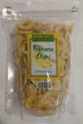 Trader Joe's Dried Fruit Banana Chips