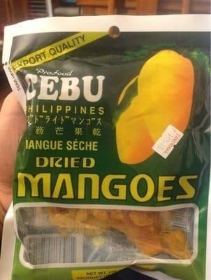 Profood Cebu Dried Mangoes