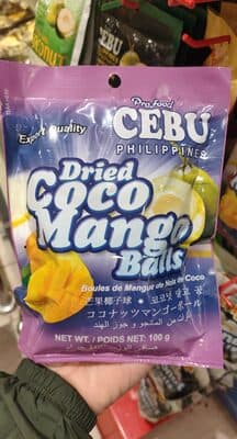 Profood International Dried Coco Mango Balls Imp
