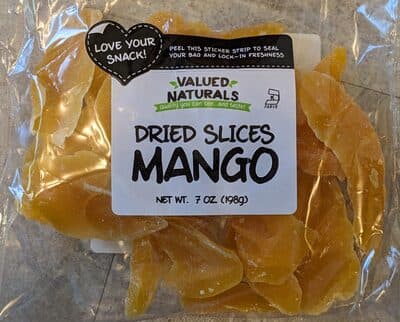 Valued Naturals Dried Mango Slices