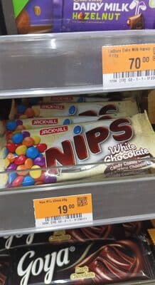 Nips White Chocolate