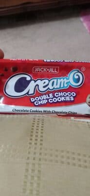 Jacknjill Cream-o Double Chocochip Cookies