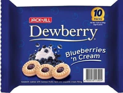 Dewberry Bluebeeries 33g