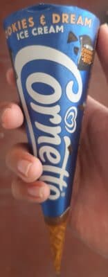 Selecta Cornetto Cookies & Cream Ice Cream