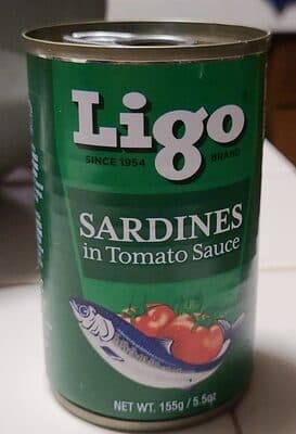 Ligo Sardines in Tomato Sauce Regular