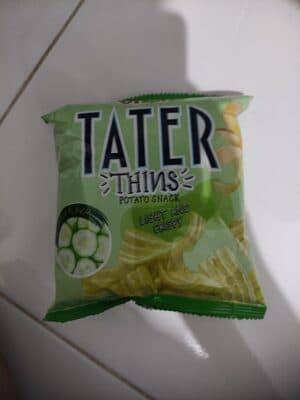 Oishi Tater Thina Potato Snack (Cucumber Flavor)