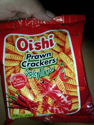 Oishi Prawn Crackers Spicy
