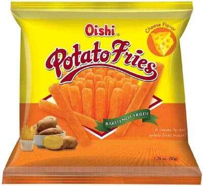Oishi Potato Fries Cheese Flavor