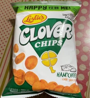 Clover Chips Ham & Cheese Corn Snacks