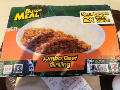 7-eleven Jumbo Beef Giniling