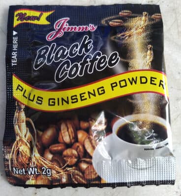 Jimms Black Coffee with Ginseng