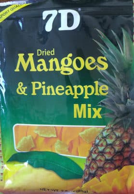 7D Dried Mangoes & Pineapple Mix