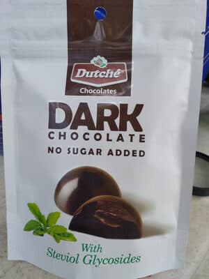 Dutchè Dark Chocolate with Steviol Glycosides
