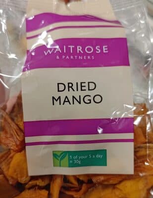 Waitrose Dried Mango