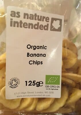 Organic Banana Chips