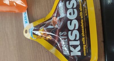 Hershey's Kisses Creamy Milk Chocolate with Almonds