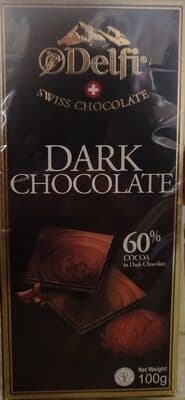 Delfi Swiss Chocolate Dark Chocolate