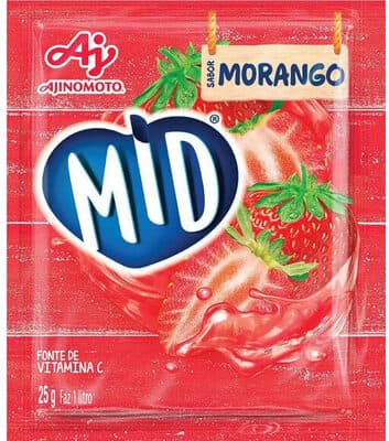 Ajinomoto Suco Mid Morango