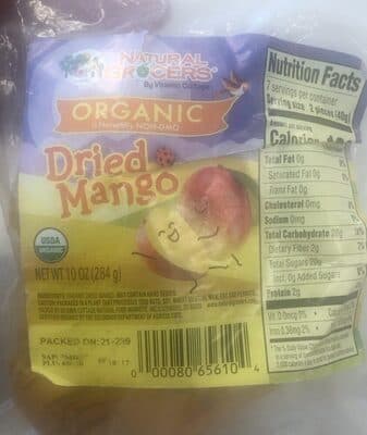 Natural Grocers Dried Mango