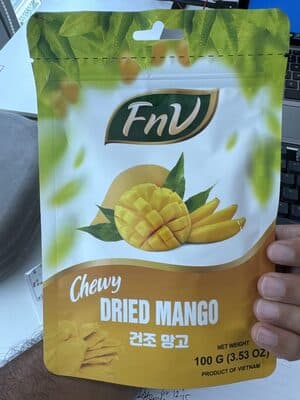 Fnv Chewy Dried Mango