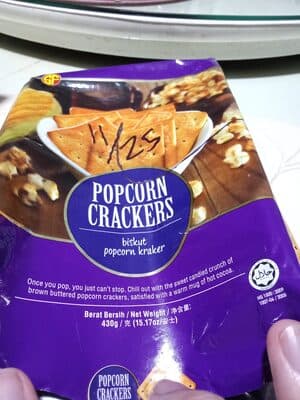Shoon Fat Popcorn Crackers